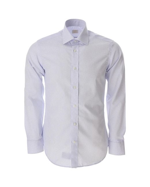 Caliban Blue Casual Shirts for men