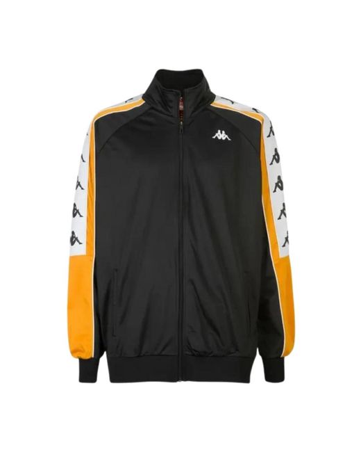 Kappa Black Zip-Throughs for men