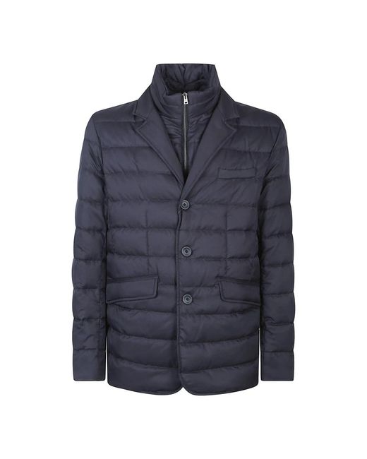 Herno Jassen ,Blauw ,Leer Arendelle Blazer in het Blue voor heren