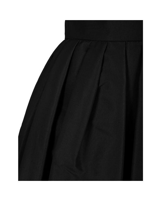 Alexander McQueen Black Midi skirts