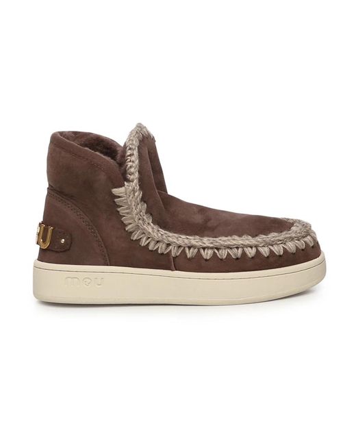 Mou Brown Winter Boots