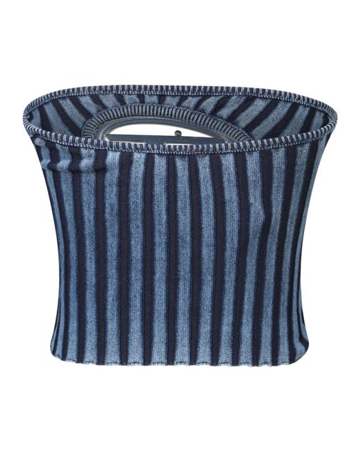 Sleeveless Tops DIESEL de color Blue