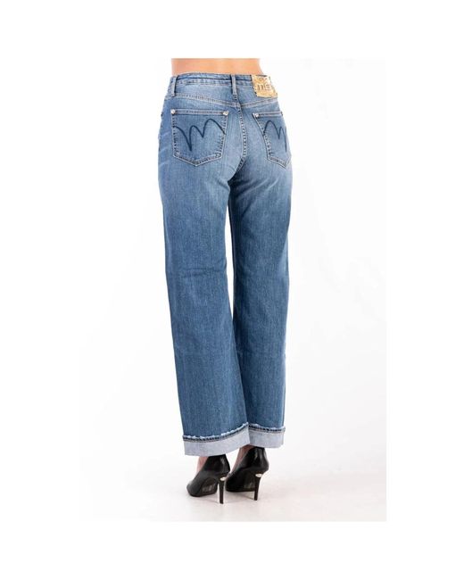 Jeans > straight jeans Met en coloris Blue