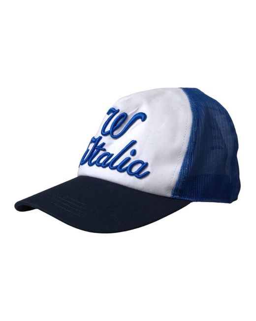 Dolce & Gabbana Blue Hats & Caps for men