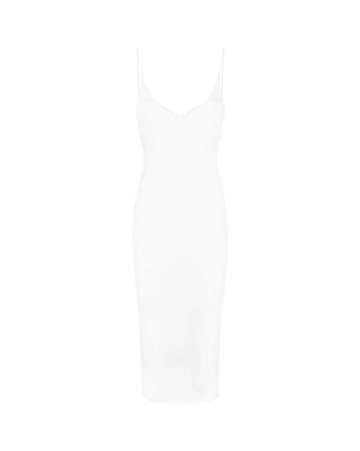 DSquared² White Midi Dresses