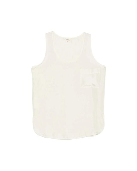 Barena White Sleeveless Tops