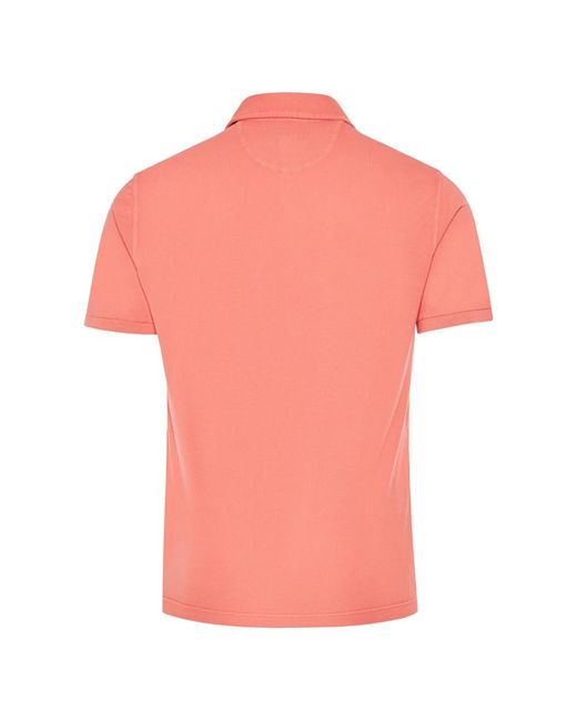 Fedeli Pink Polo Shirts for men