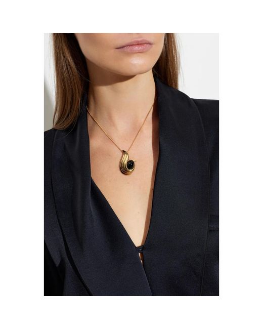 Necklaces Ferragamo de color Metallic