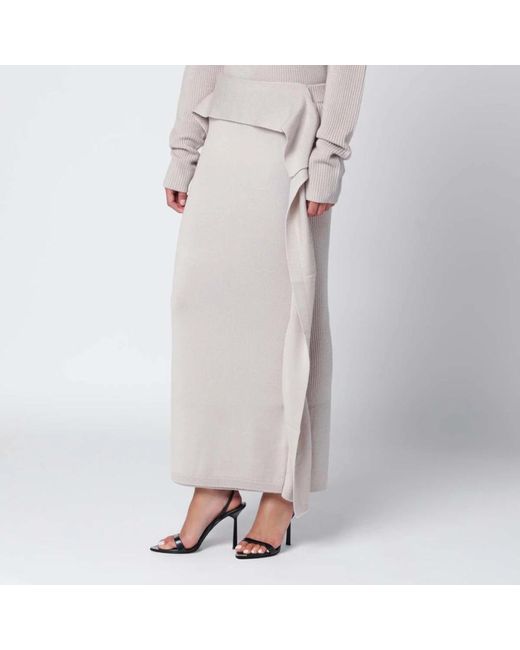 Entire studios Gray Maxi Skirts