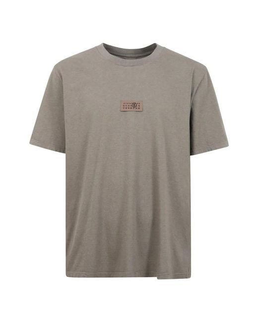 MM6 by Maison Martin Margiela T-Shirts in het Gray voor heren