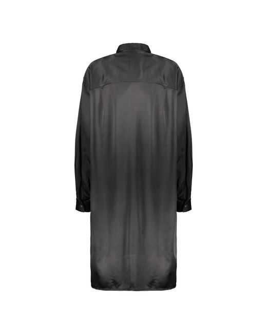 DIESEL Black Shirt Dresses