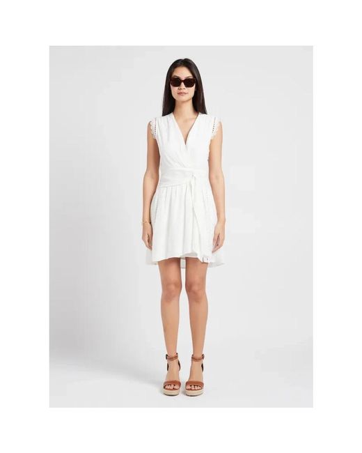 Suncoo White Short Dresses