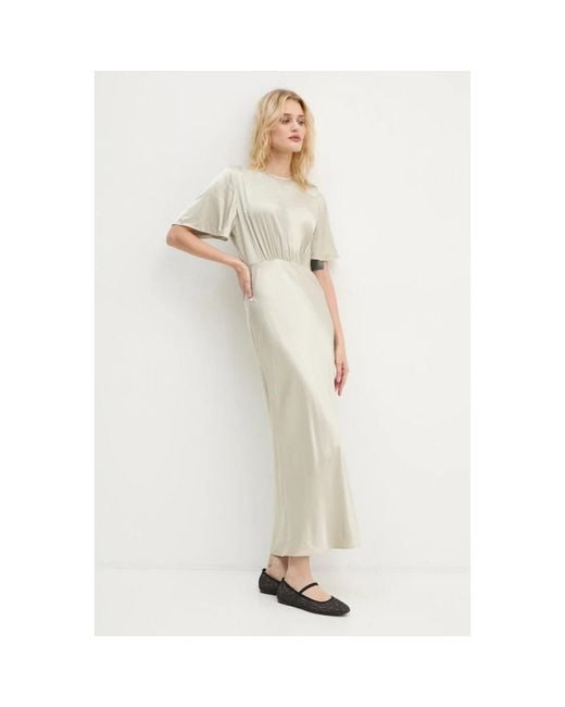 Maxi Dresses Samsøe & Samsøe de color Metallic