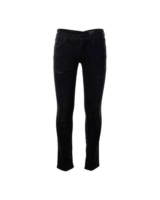 Dolce & Gabbana Black Skinny Jeans for men