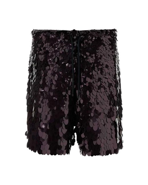 Dries Van Noten Black Short Shorts for men