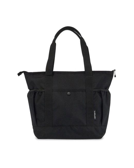 Carhartt Robuste tote tasche mit reißverschluss in Black für Herren
