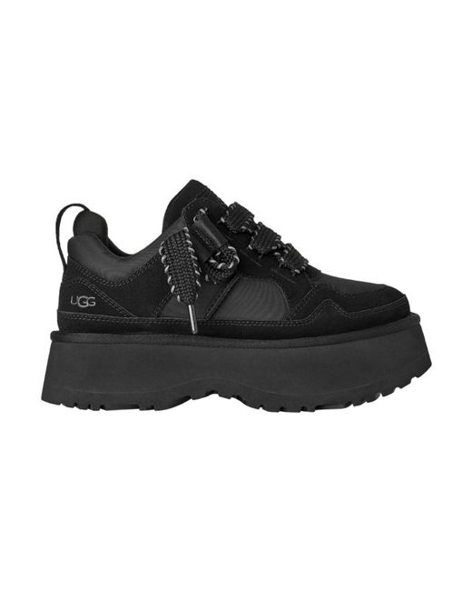 Ugg Schoenen ,Zwart ,Polyester Astromel Sneakers in het Black