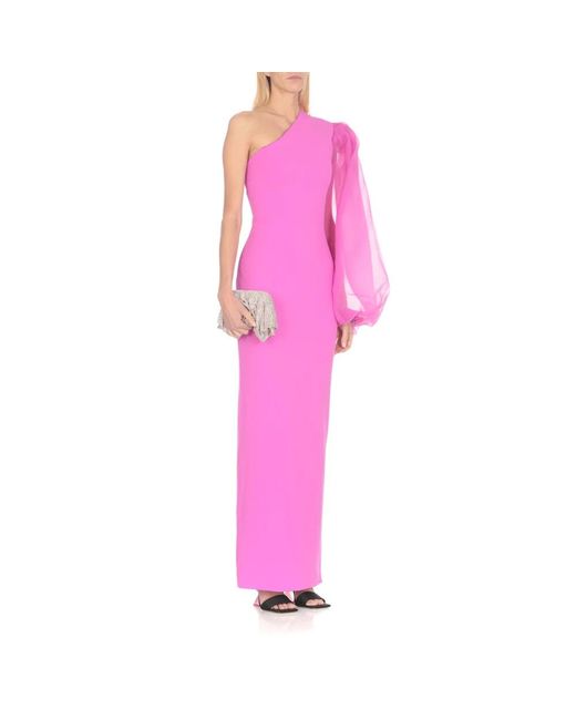 Solace London Pink Maxi Dresses