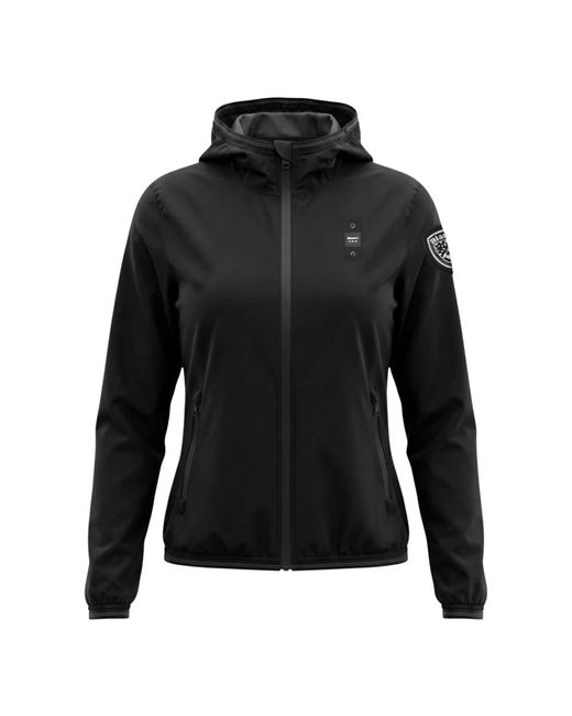 Running Jackets Blauer en coloris Black