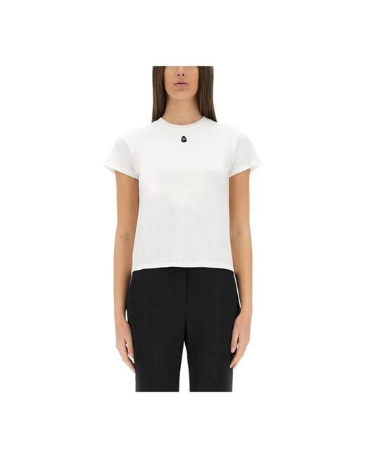 McQueen White T-Shirts