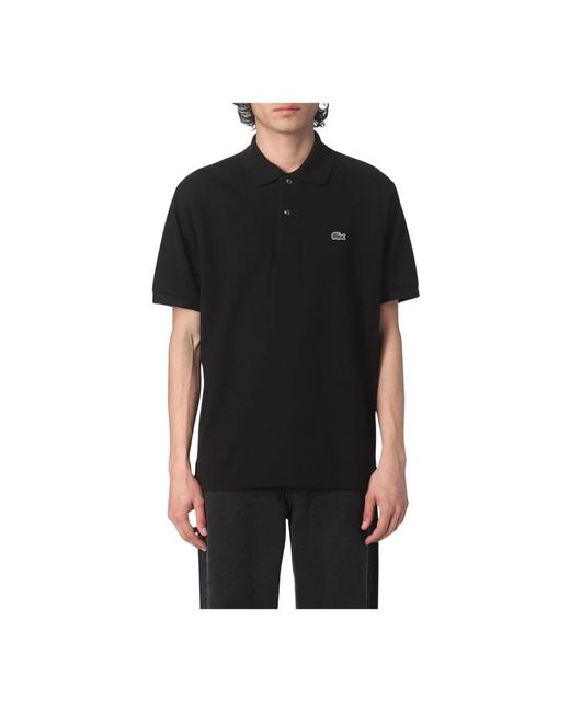 Lacoste Polo Shirts in Black for Men | Lyst UK