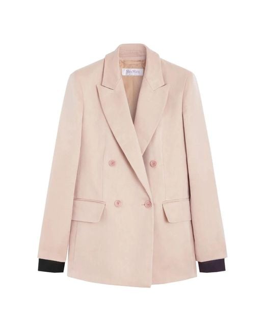 Max Mara Pink Blazers