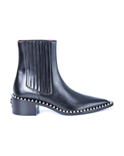 Dolce & Gabbana Blue Cowboy & Biker Boots for men