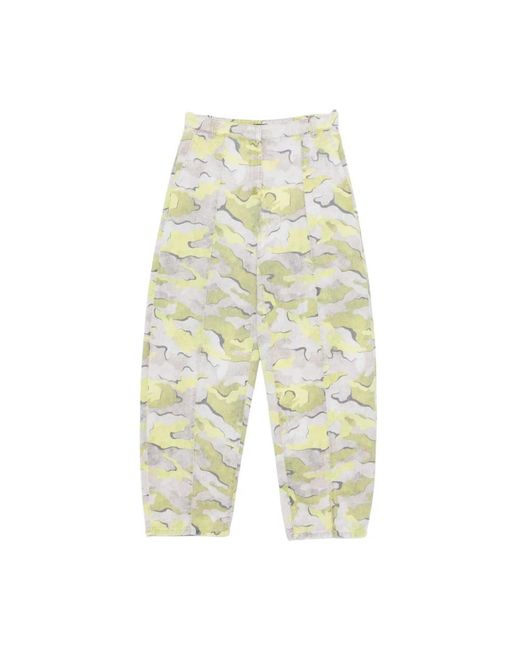 Pinko Graspo Broeken in het Yellow