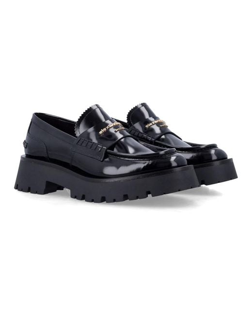 Alexander Wang Blue Loafers