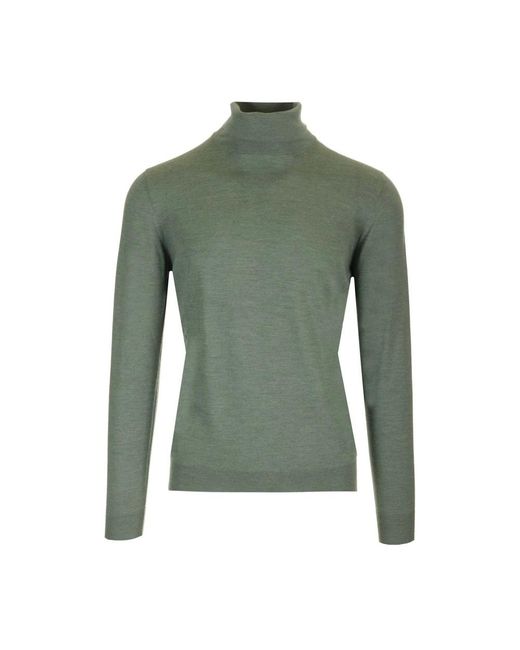 Mauro Ottaviani Green Turtlenecks for men