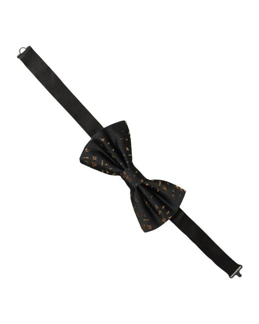 Bowties di Dolce & Gabbana in Black da Uomo