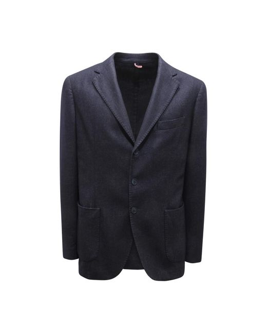 Santaniello Blue Blazers for men