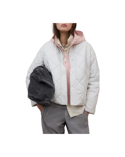 Ecoalf White Winter Jackets
