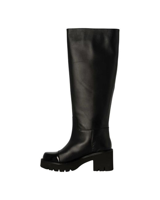 Toral Black High Boots