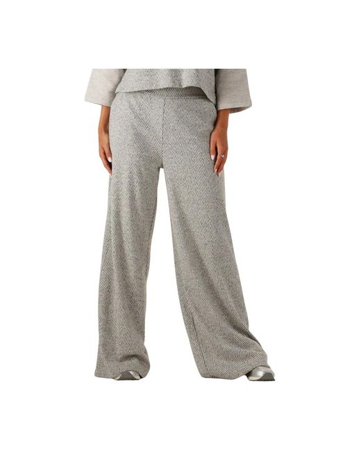 Summum Wide Trousers in het Gray