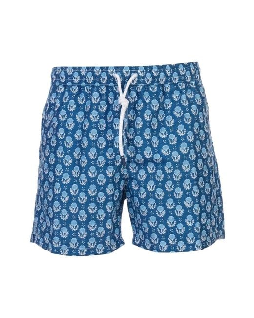 Fedeli Blue Beachwear for men