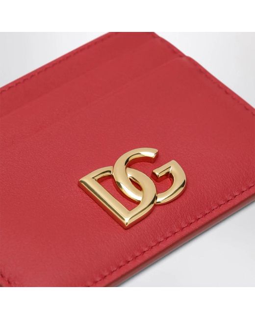 Dolce & Gabbana Red Wallets & Cardholders
