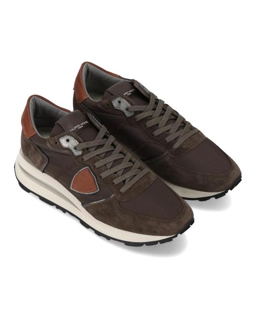 Philippe Model Brown Sneakers for men