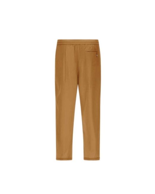 Herno Natural Cropped Trousers