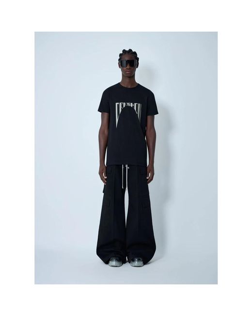 Rick Owens Wide Trousers in het Blue voor heren