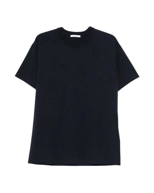 Givenchy Tops ,Blauw Regular Fit T-Shirt in het Black voor heren