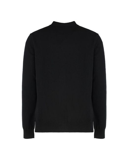 COMME DES GARÇONS PLAY Black Cardigans for men
