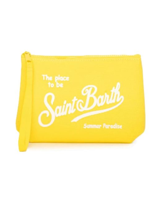 Mc2 Saint Barth Yellow Clutches