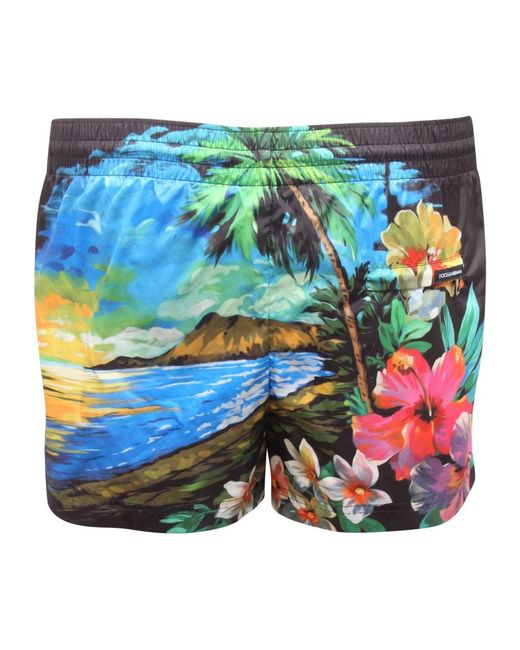 Dolce & Gabbana Blue Beachwear for men