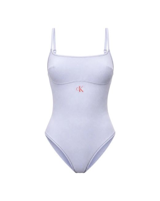 Calvin Klein One Piece in het Blue