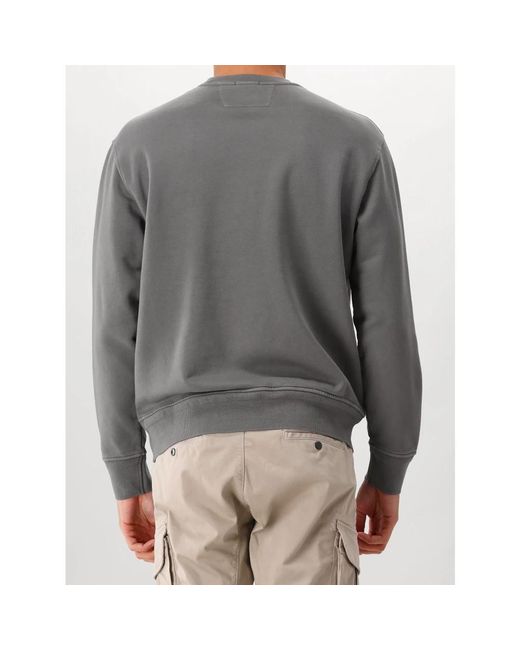 C P Company Gray Sweatshirts for men
