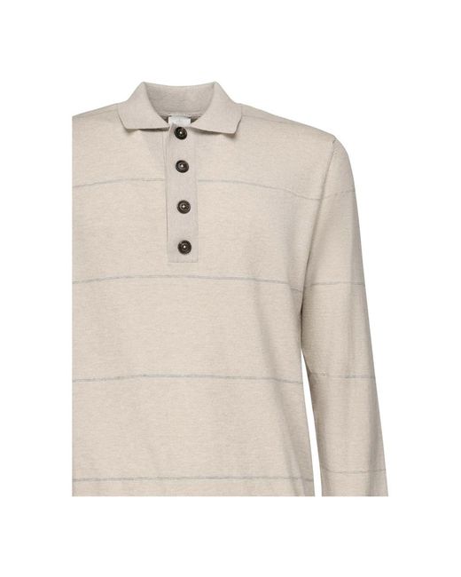 Eleventy Tops ,Katoen Polo Shirts in het White voor heren