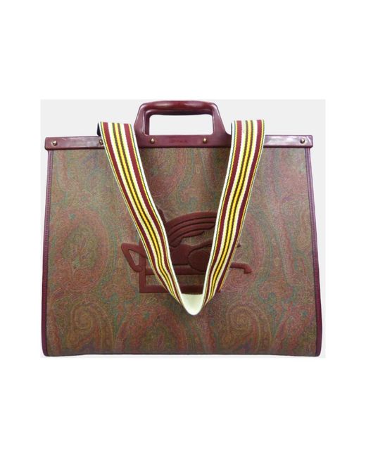 Tote Bags di Etro in Metallic