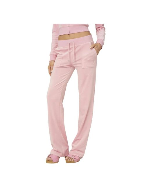 Sweatpants Juicy Couture de color Pink