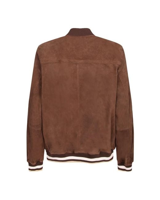 Bomber Jackets Amaranto de hombre de color Brown